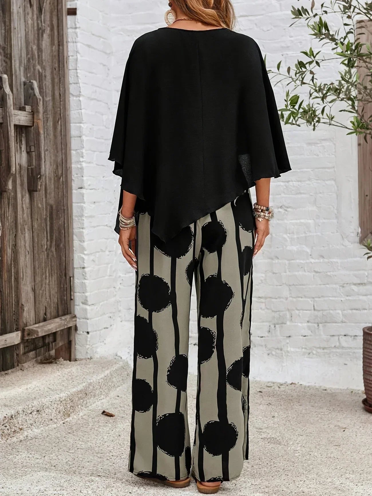 Annie™ Comfortable Elastic Waist Two-Piece Set