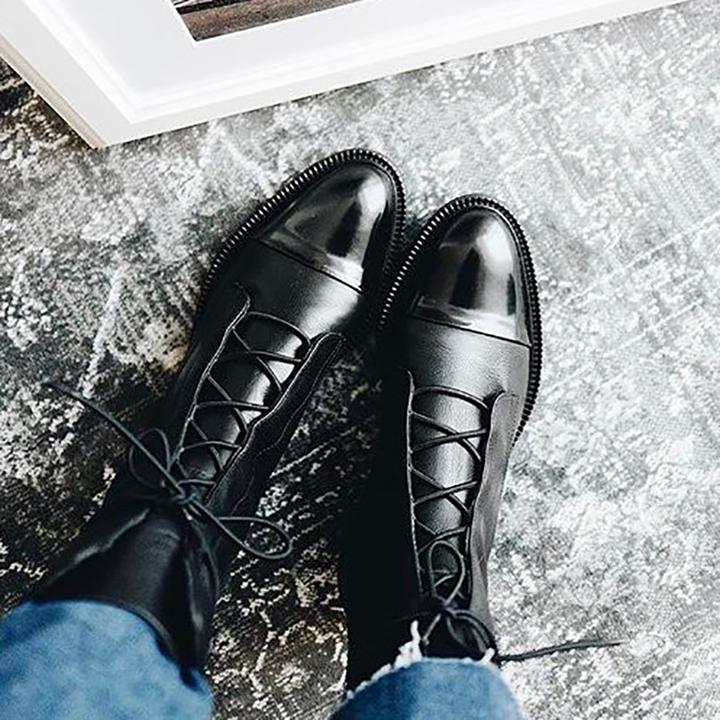 Harper™ – Premium Leather Comfort Boots