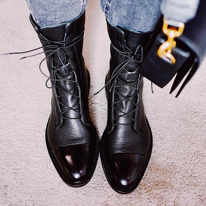 Harper™ – Premium Leather Comfort Boots