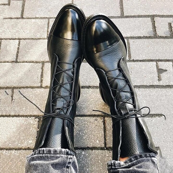 Harper™ – Premium Leather Comfort Boots