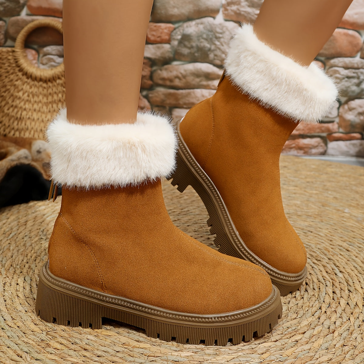 Willowridge™ | Luxe Faux Fur Winter Boots