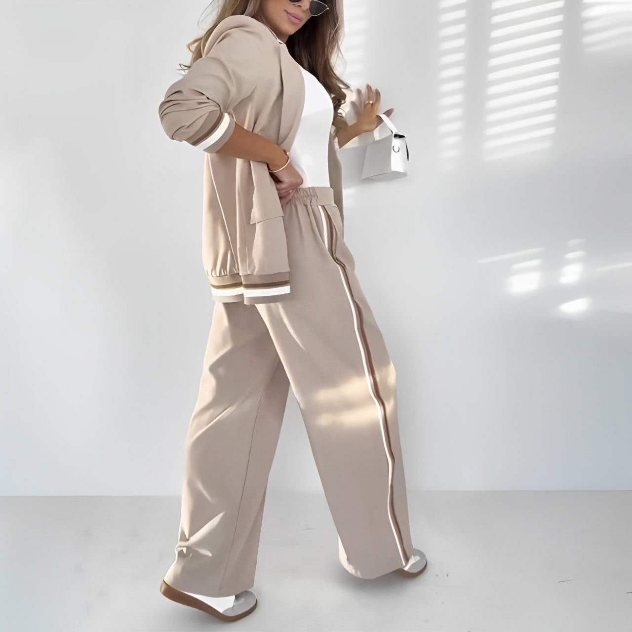 ADRIANA | CLASSIC SUIT TWO PIECE SET