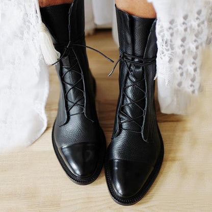 Harper™ – Premium Leather Comfort Boots