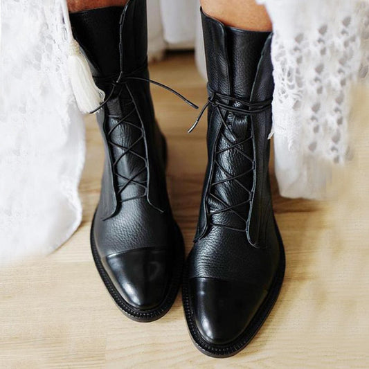 Harper™ – Premium Leather Comfort Boots
