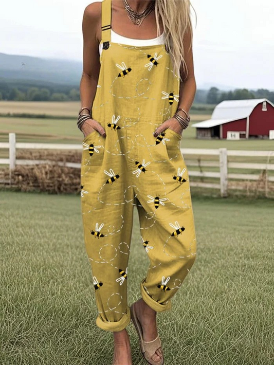 Remi | Vintage Lightweight Wide-Leg Jumpsuit