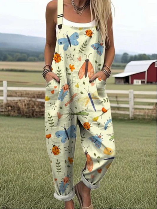 Catalina | Lightweight Vintage Wide-Leg Jumpsuit