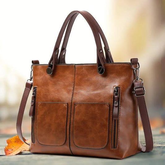 Britney - Stylish Leather Shoulder Bag